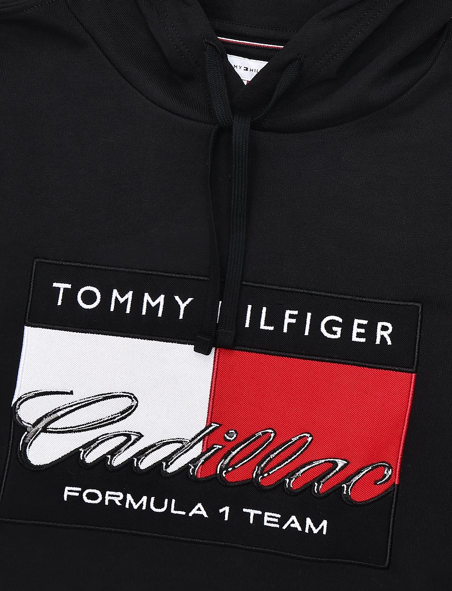 Tommy Hilfiger - TH X CF1 GRAPHIC FLAG HOODIE - hoodies - black - 3