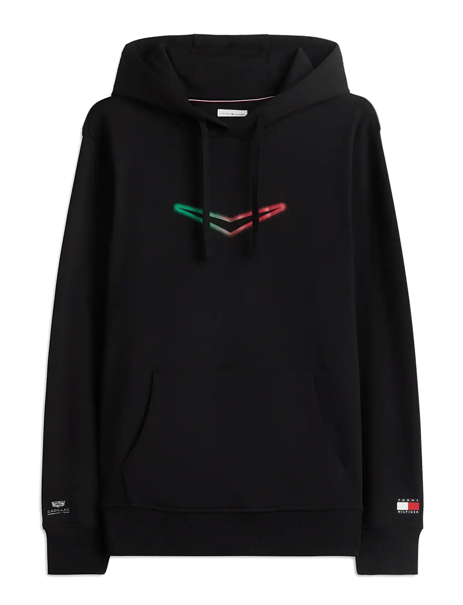 Tommy Hilfiger - TH X CF1 MEXICO HOODIE - huvtröjor - black - 0