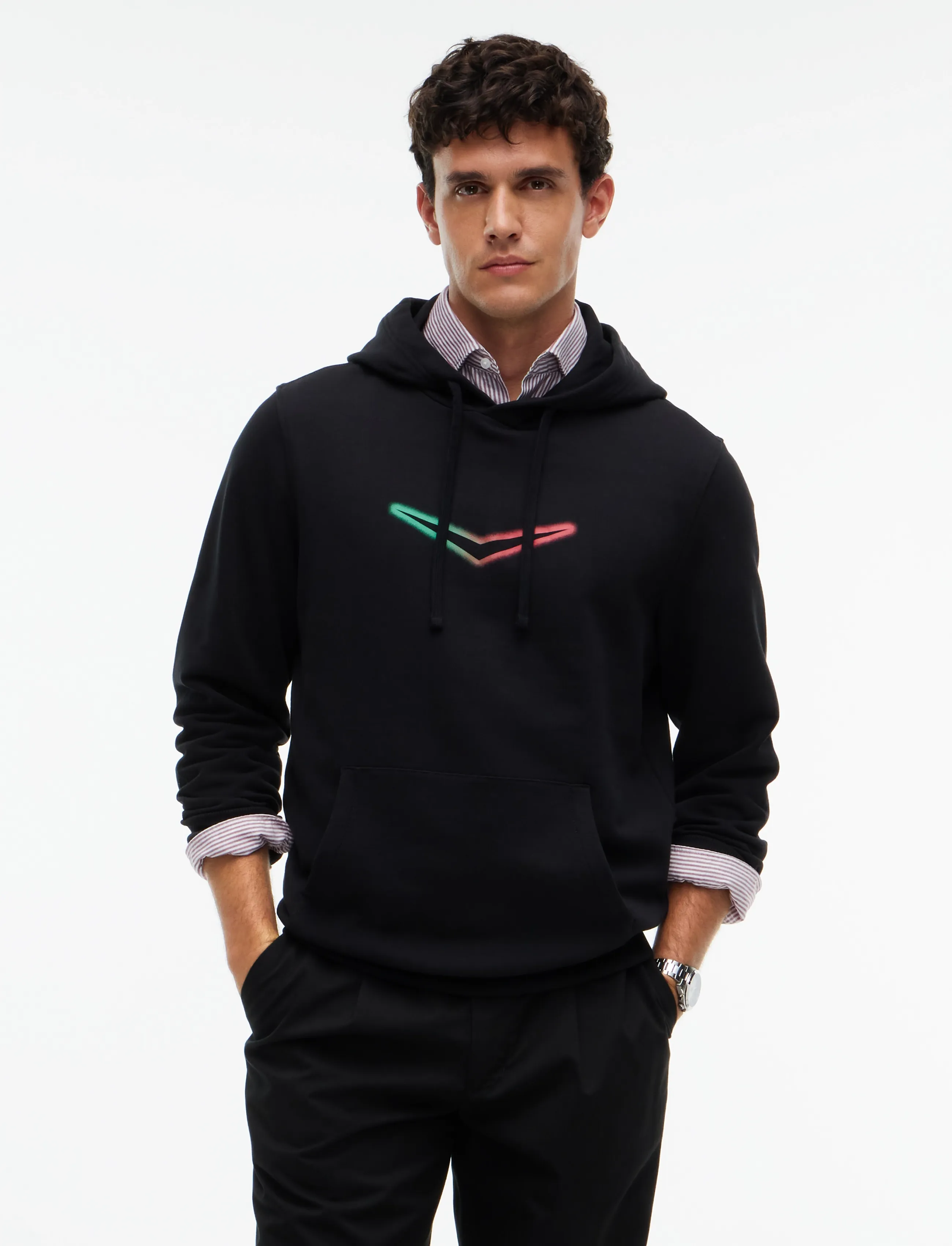 Tommy Hilfiger - TH X CF1 MEXICO HOODIE - black - 3