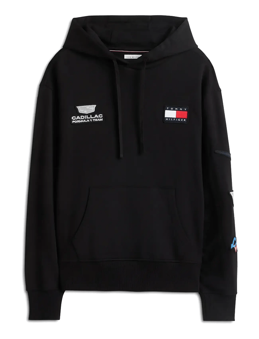 Tommy Hilfiger - TH X CF1 VEGAS HOODIE - hoodies - black - 1