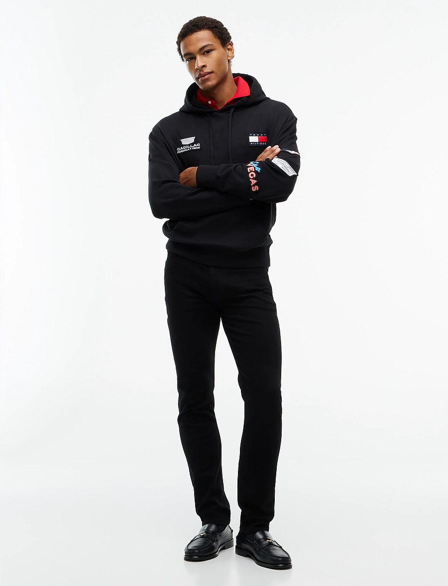 Tommy Hilfiger - TH X CF1 VEGAS HOODIE - hoodies - black - 2