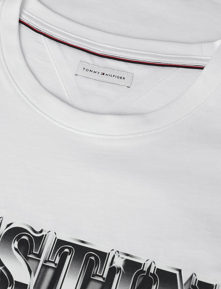 Tommy Hilfiger - TH X CF1 AUSTIN TEE - marškinėliai trumpomis rankovėmis - white - 3