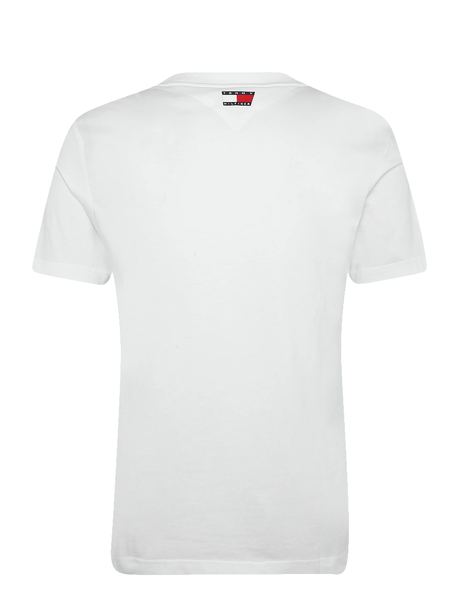 Tommy Hilfiger - TH X CF1 GRAPHIC FLAG TEE - kurzärmelige t-shirts - white - 2