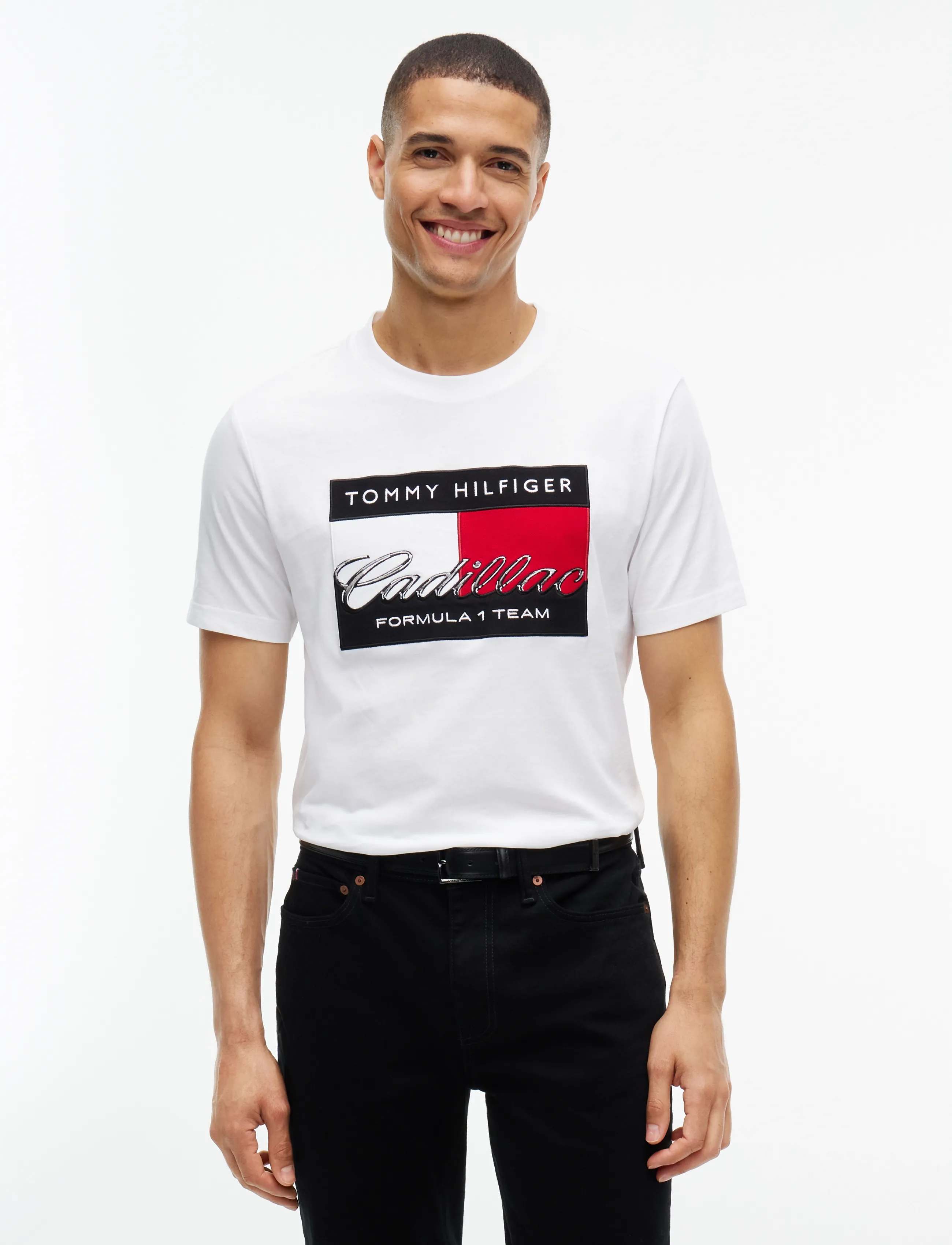 Tommy Hilfiger - TH X CF1 GRAPHIC FLAG TEE - white - 4