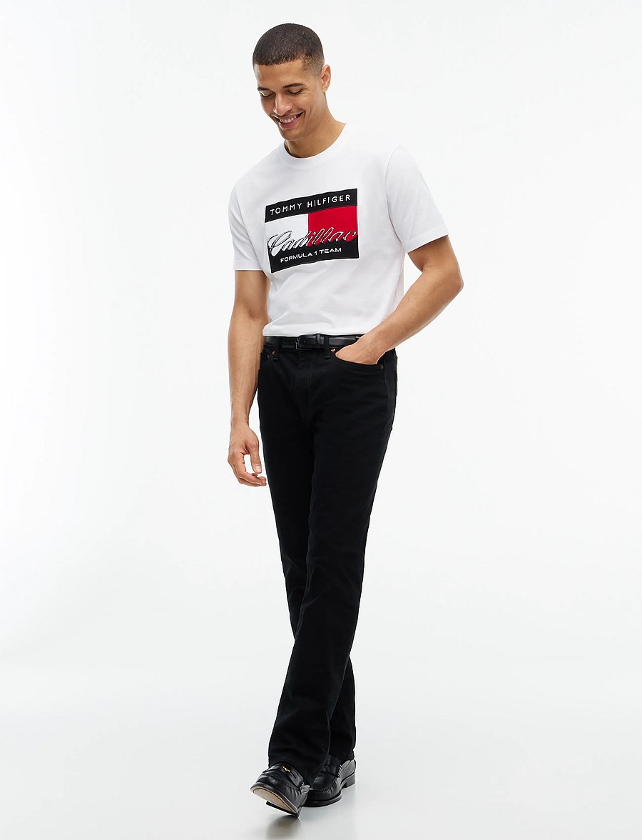 Tommy Hilfiger - TH X CF1 GRAPHIC FLAG TEE - kurzärmelige t-shirts - white - 5