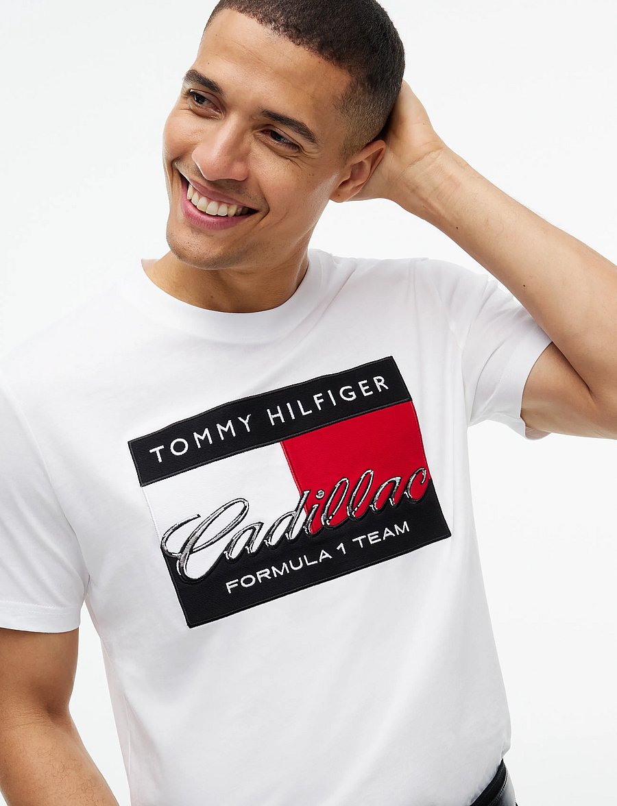 Tommy Hilfiger - TH X CF1 GRAPHIC FLAG TEE - t-shirts à manches courtes - white - 4