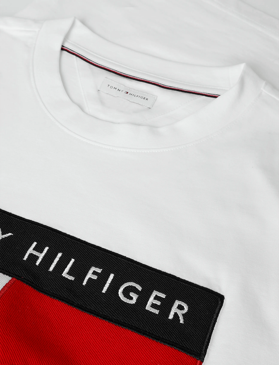 Tommy Hilfiger - TH X CF1 GRAPHIC FLAG TEE - t-shirts à manches courtes - white - 5