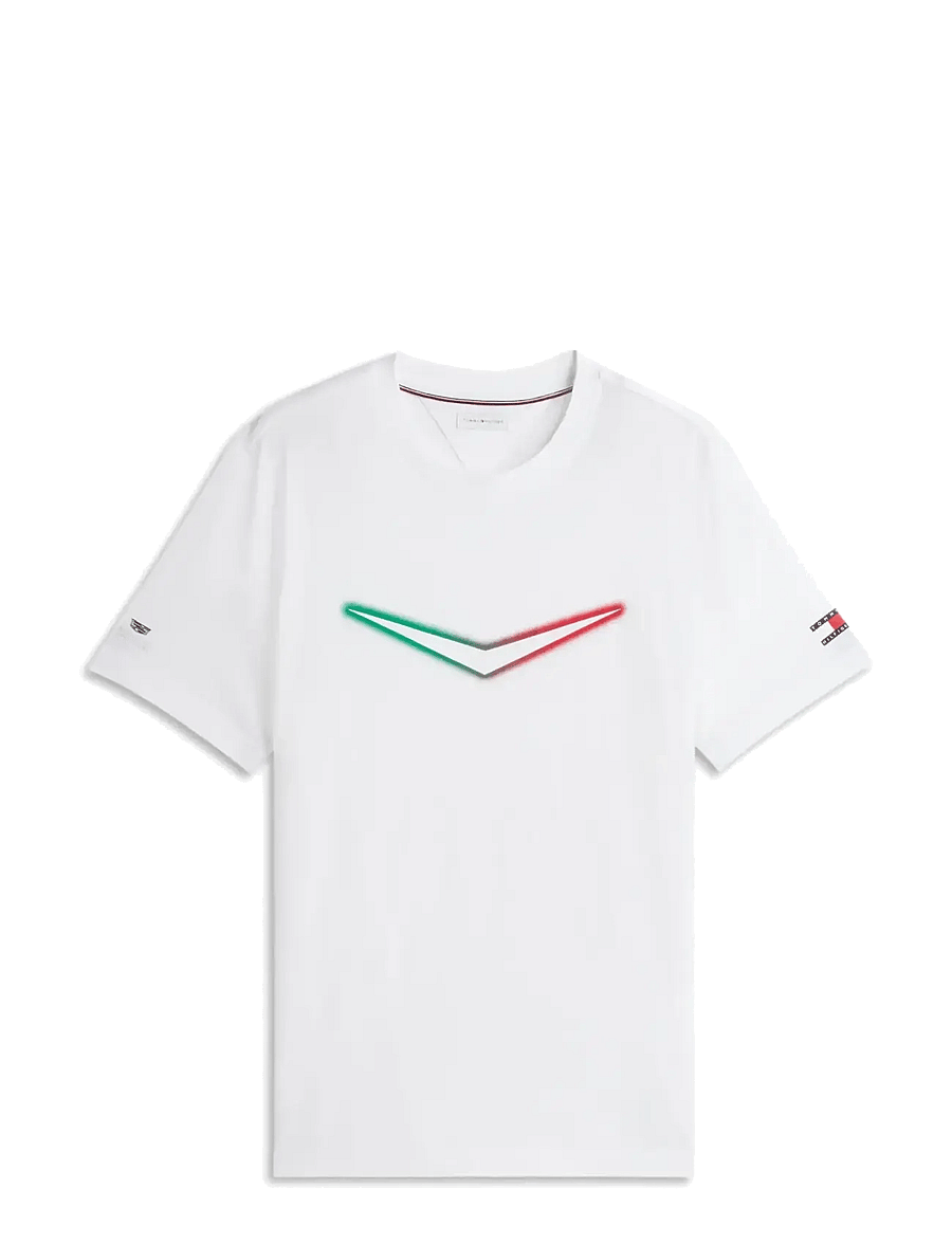 Tommy Hilfiger - TH X CF1 MEXICO TEE - kortärmade t-shirts - white - 1