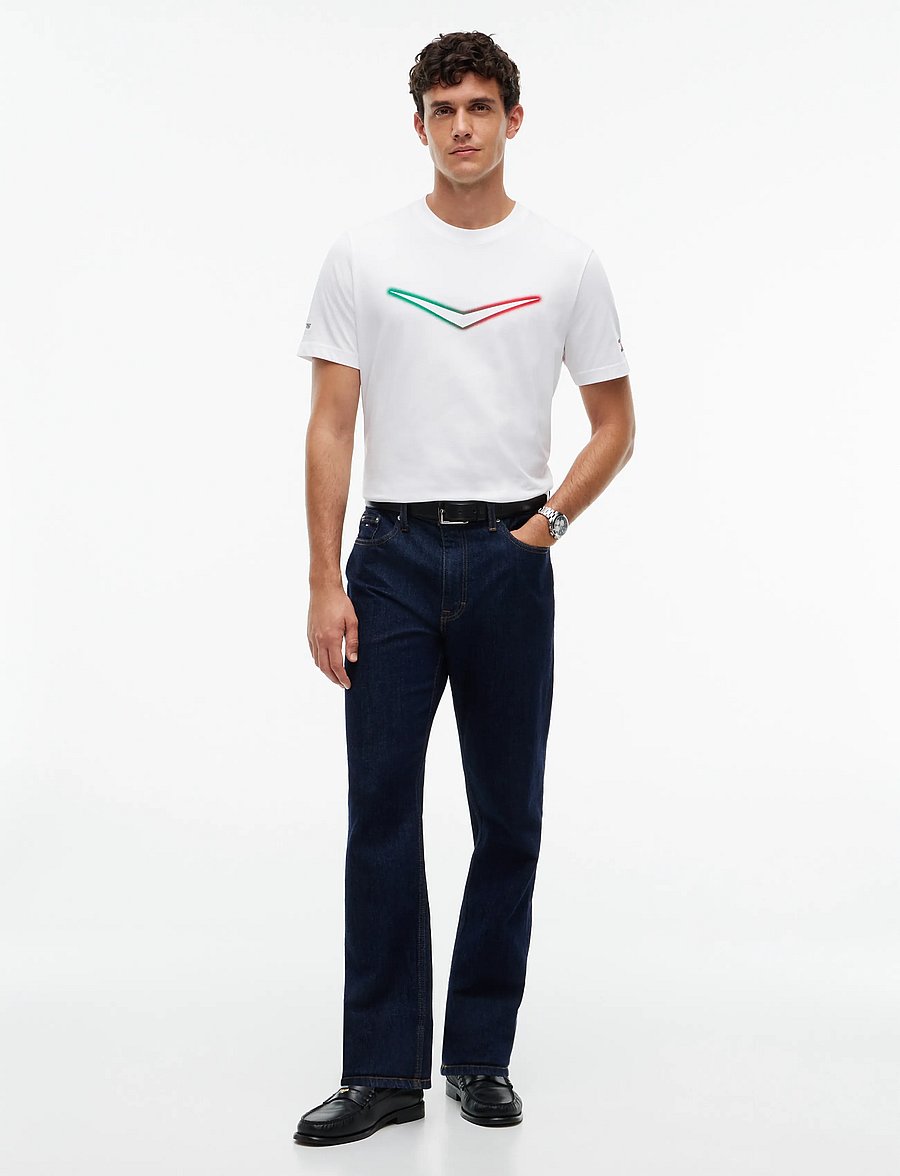 Tommy Hilfiger - TH X CF1 MEXICO TEE - kortärmade t-shirts - white - 2