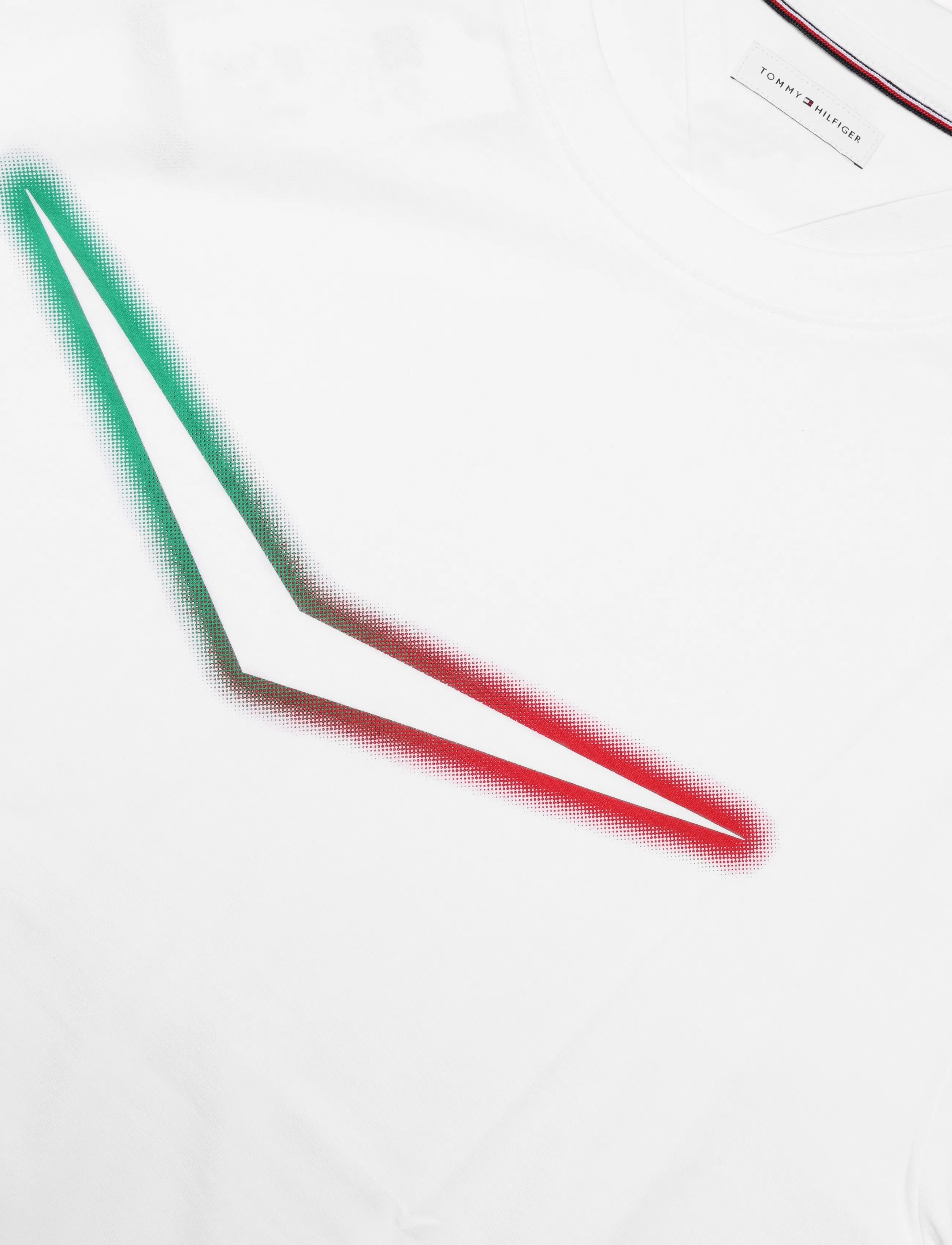 Tommy Hilfiger - TH X CF1 MEXICO TEE - short-sleeved t-shirts - white - 3