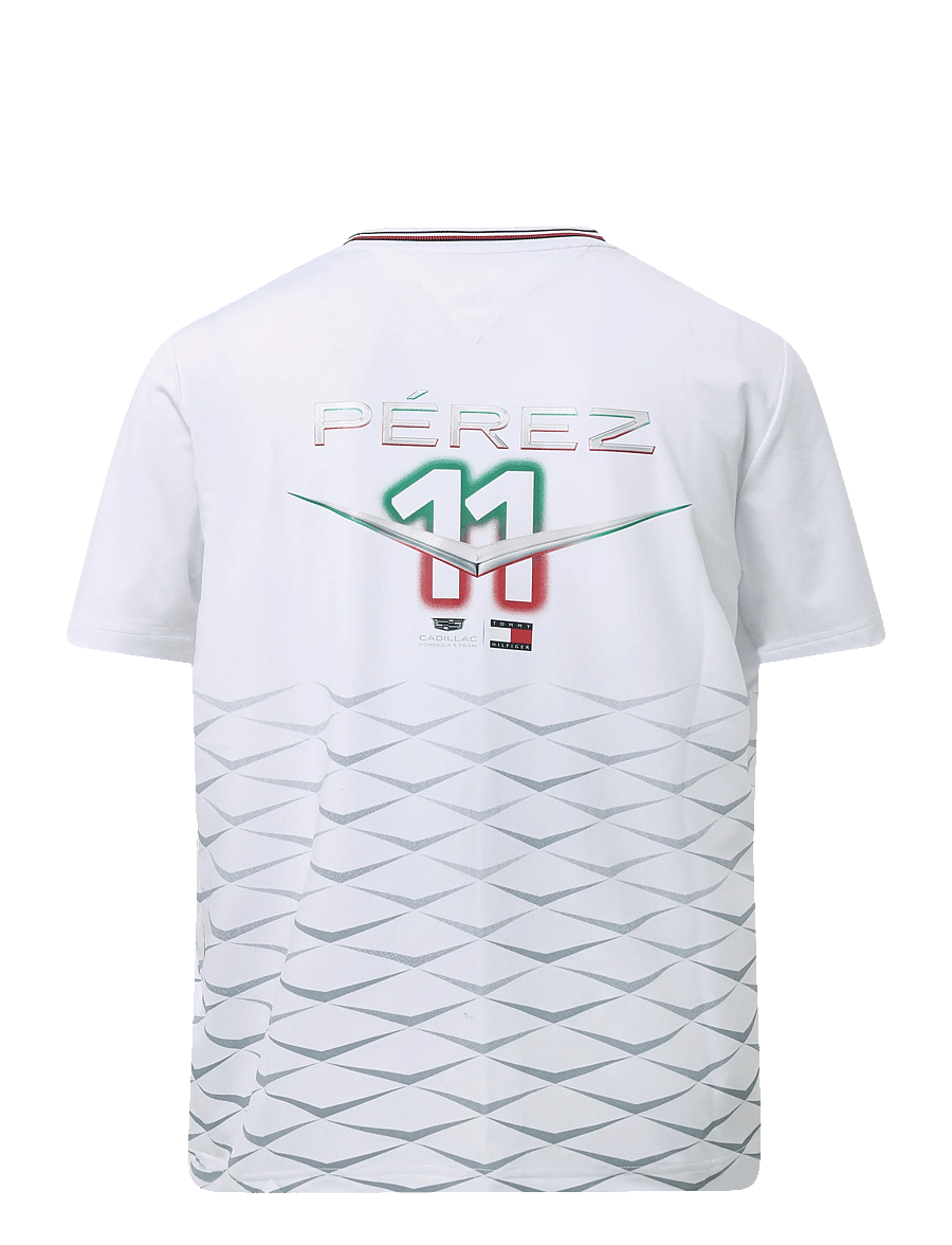 Tommy Hilfiger - TH X CF1 PEREZ MEXICO JERSEY - kortärmade t-shirts - white - 1