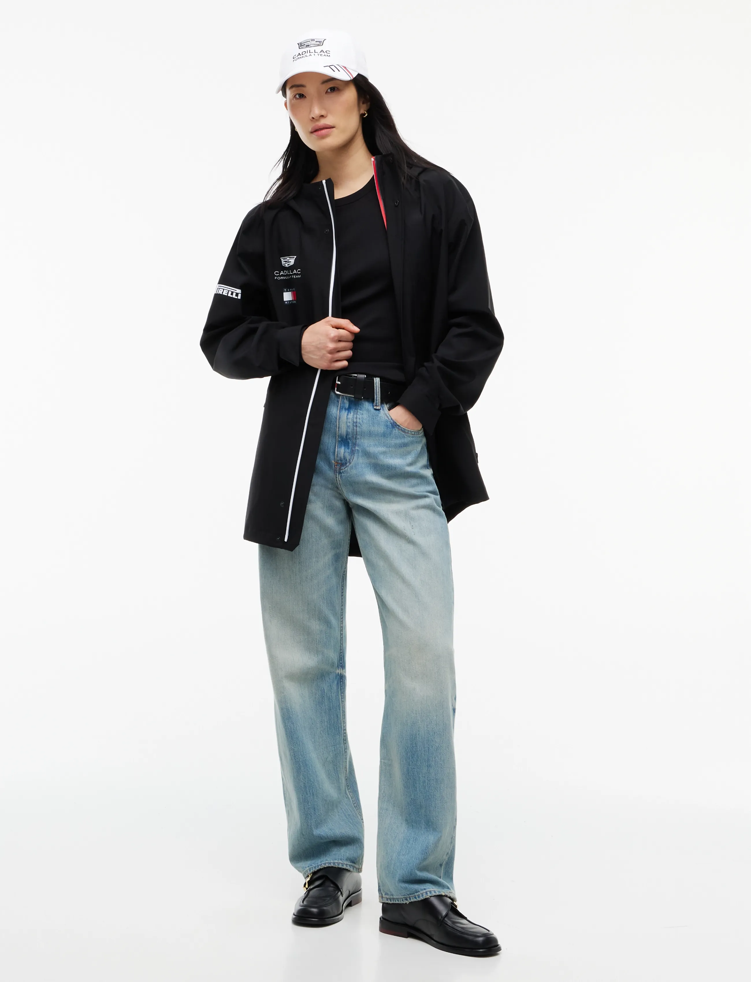 Tommy Hilfiger TH X CF1 REPLICA TECH JACKET - Höstjackor - BLACK / black
