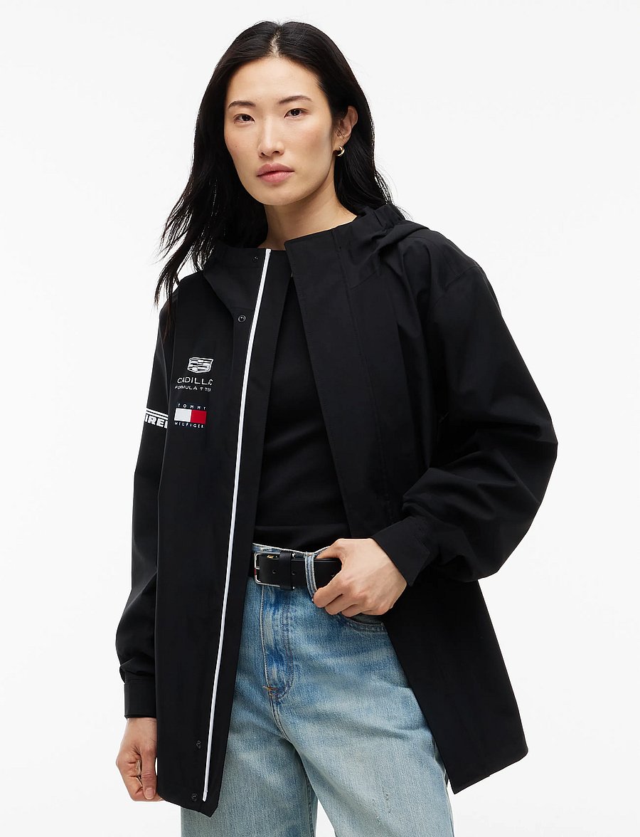 Tommy Hilfiger - TH X CF1 REPLICA TECH JACKET - fall jackets - black - 4