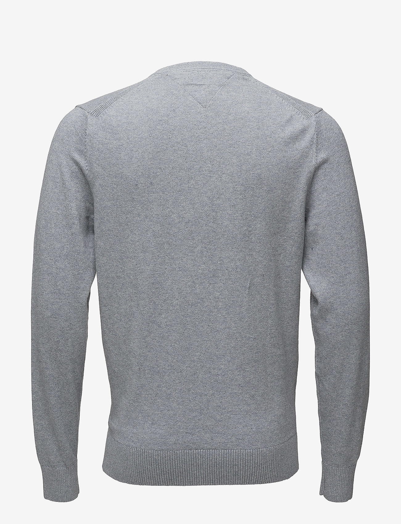 Tommy Hilfiger - PIMA CTN CASHMERE V-NK CF - monument heather - 1