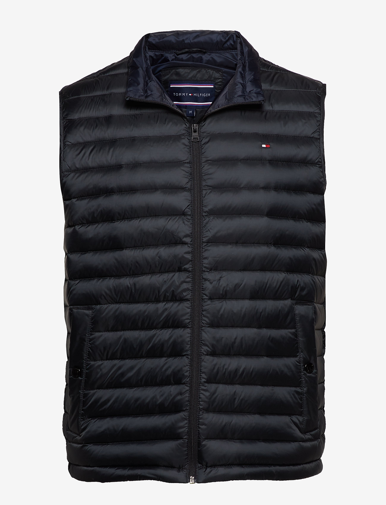 Tommy Hilfiger - CORE LW PACKABLE DOWN VEST - jet black - 1