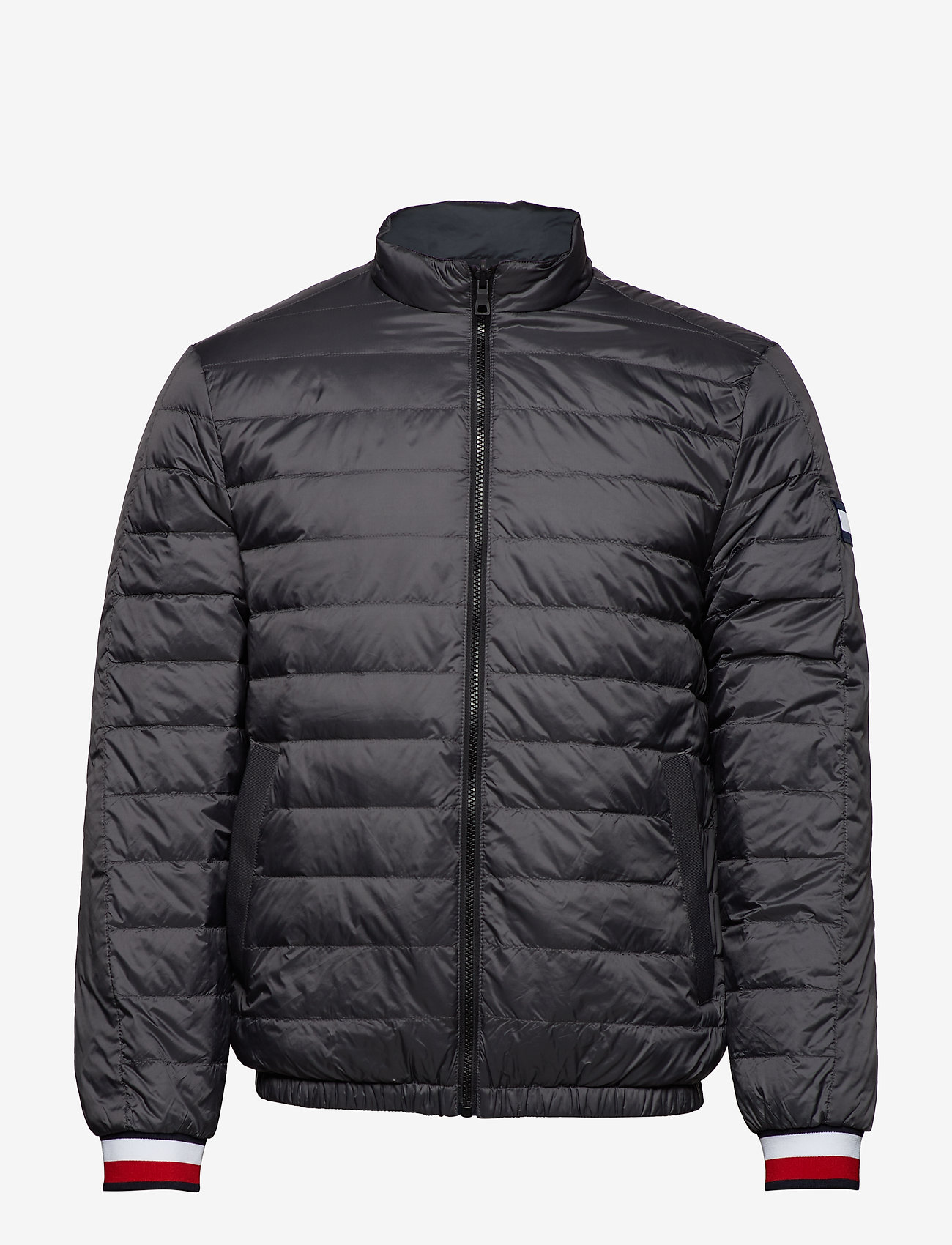 Tommy Hilfiger - REVERSIBLE NYLON DOWN JACKET - gray pinstripe - 1