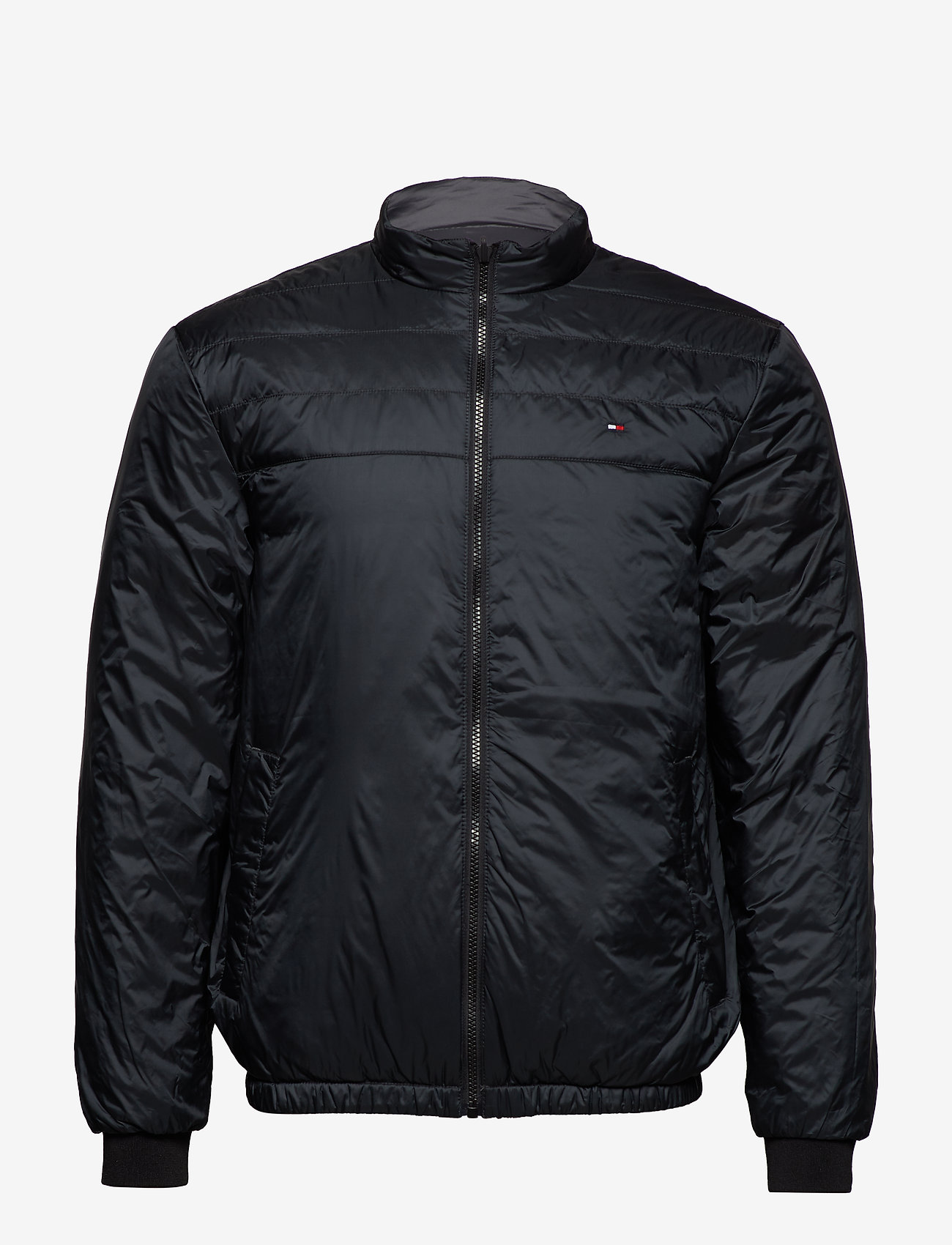 Tommy Hilfiger - REVERSIBLE NYLON DOWN JACKET - gray pinstripe - 3