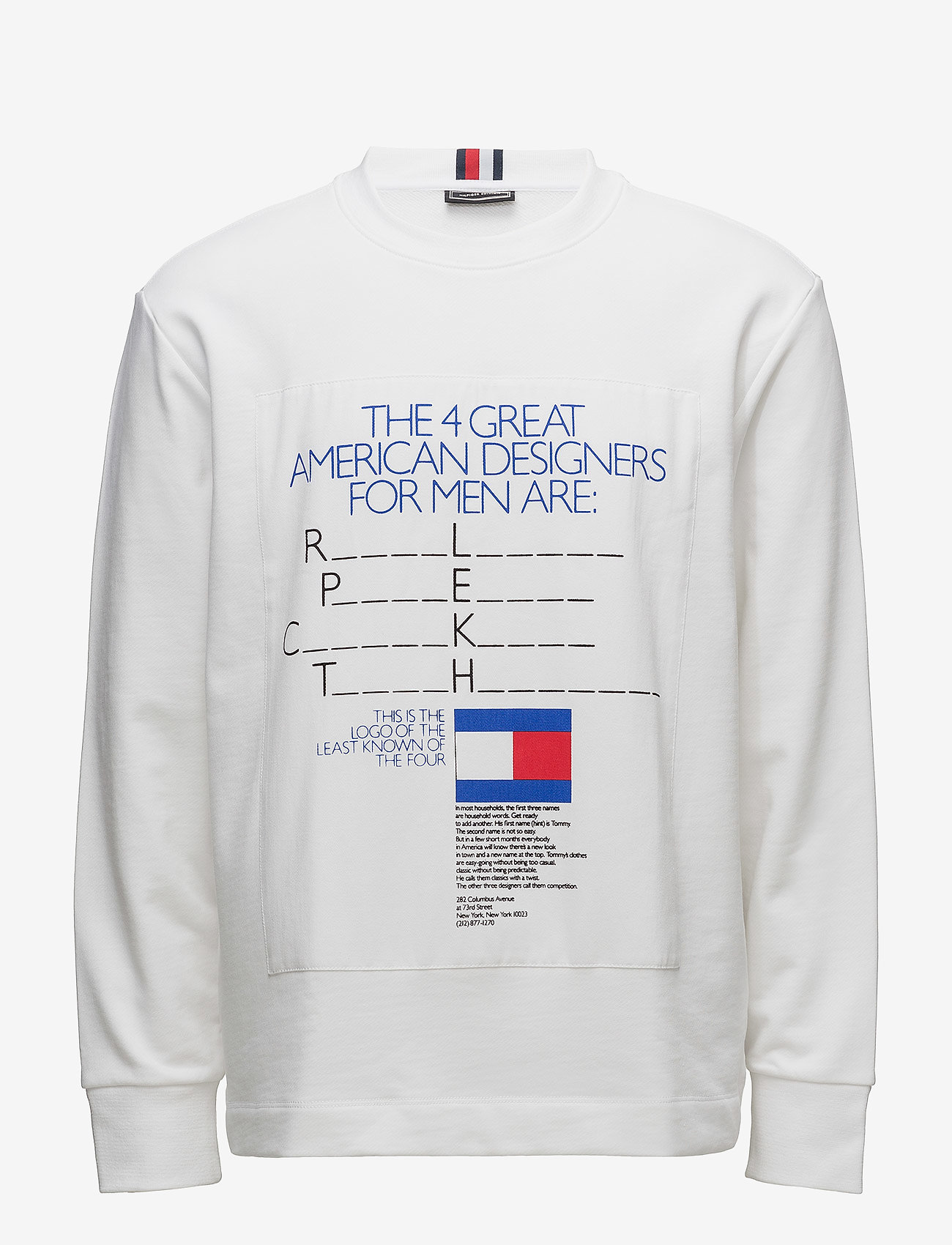 Tommy Hilfiger - BE BOLD TERRY SWEATSHIRT - bright white - 0