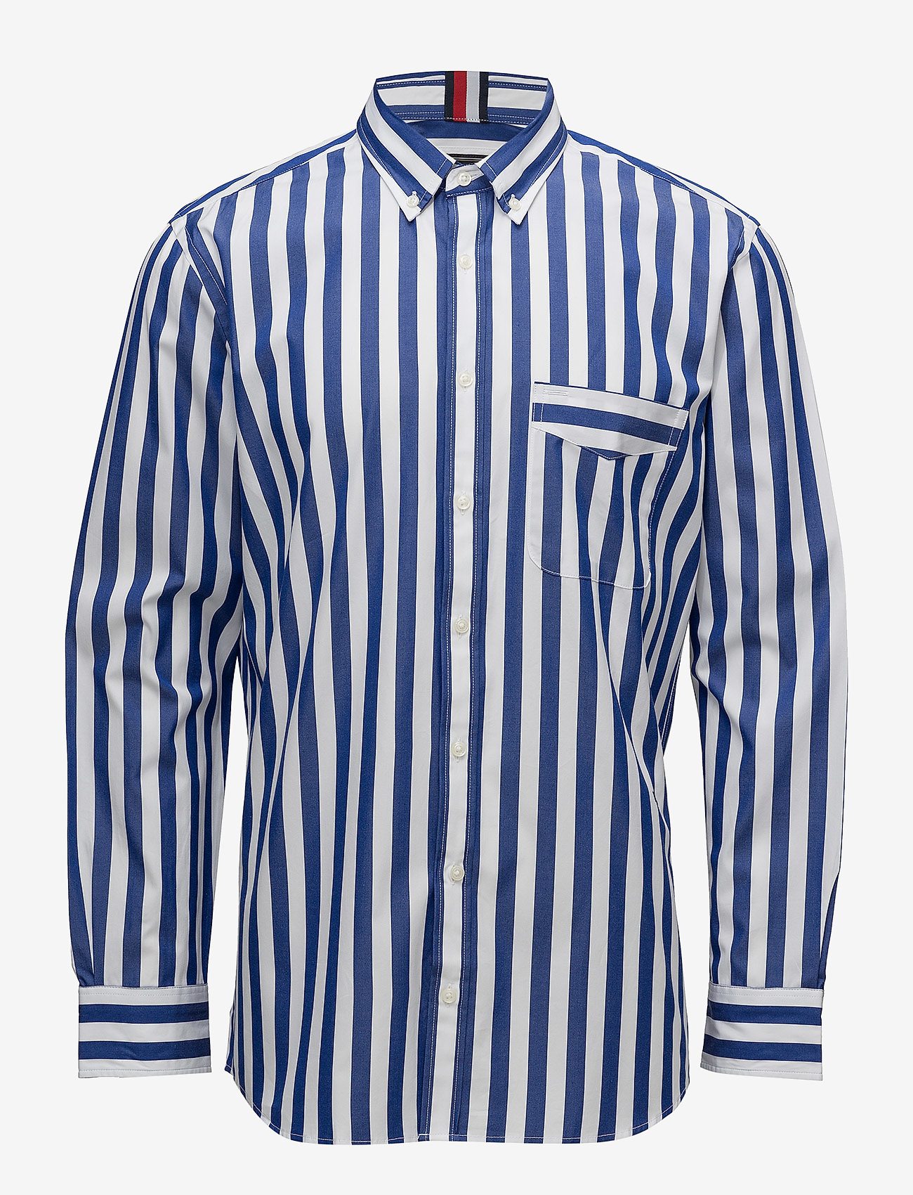 Tommy Hilfiger - BE BOLD STRIPED SHIR - surf the web / bright white - 0