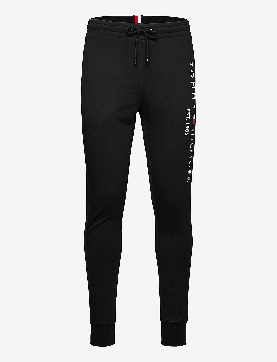Tommy Hilfiger - TOMMY LOGO SWEATPANTS - nach anlass kaufen - black - 1
