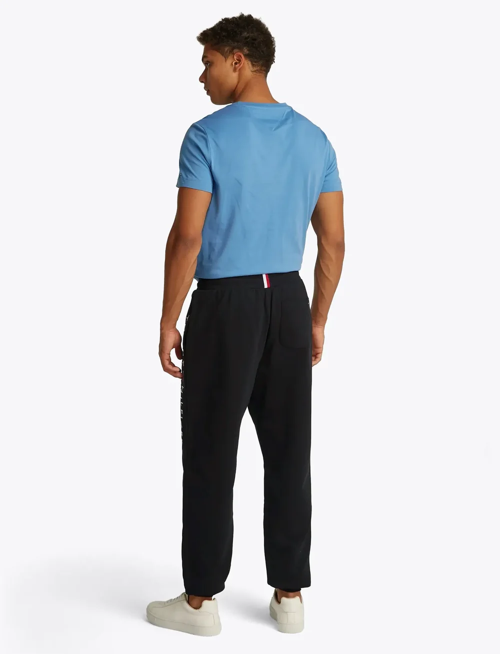 Tommy Hilfiger - TOMMY LOGO SWEATPANTS - nach anlass kaufen - black - 4