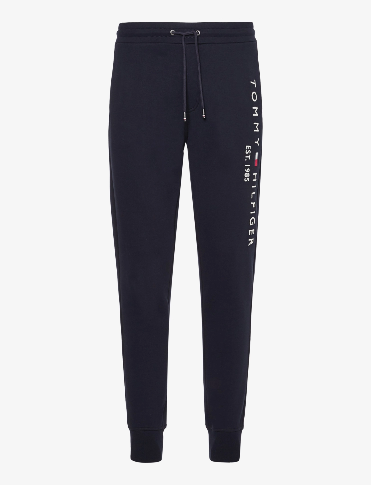 Tommy Hilfiger TOMMY LOGO SWEATPANTS - Collegehousut - DESERT SKY / navy