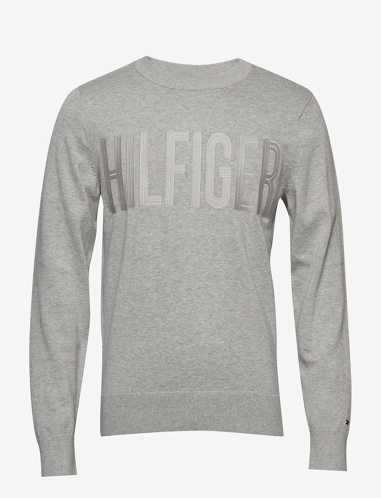 Tommy Hilfiger - EMBROIDERED BIG GRAP - cloud htr - 0