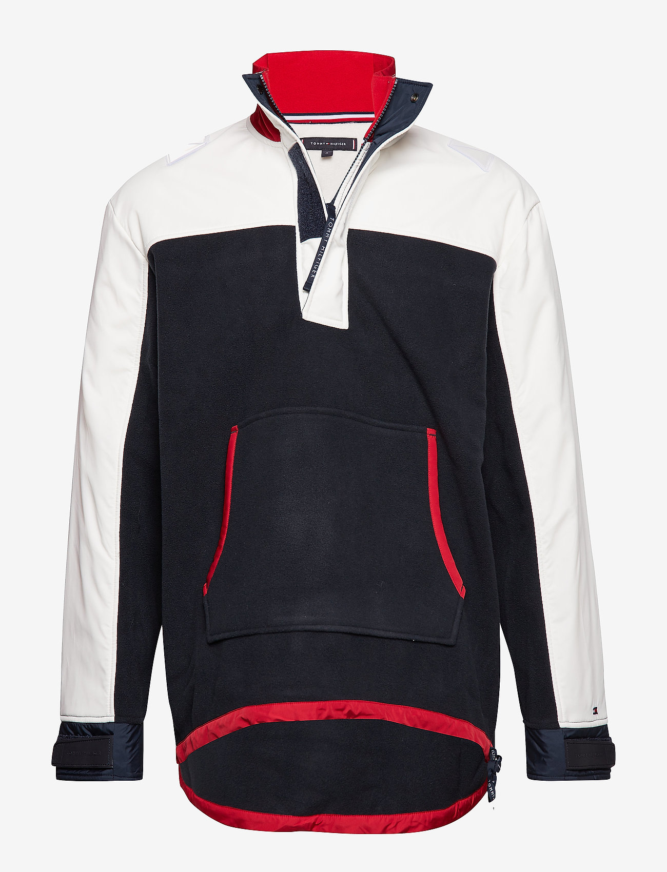 Tommy Hilfiger - RELAXED POLARFLEECE, - sky captain / multi - 0