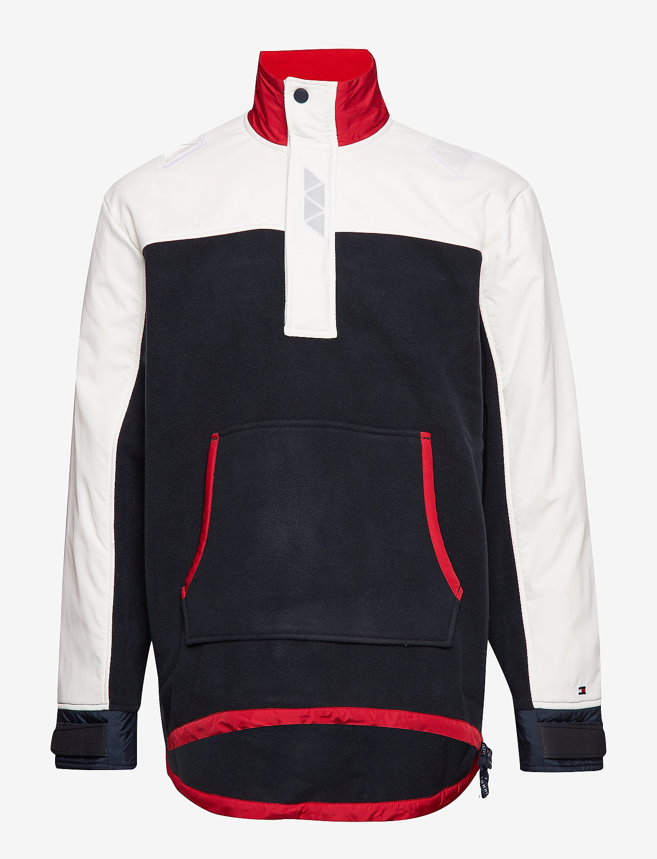 Tommy Hilfiger - RELAXED POLARFLEECE, - sky captain / multi - 1
