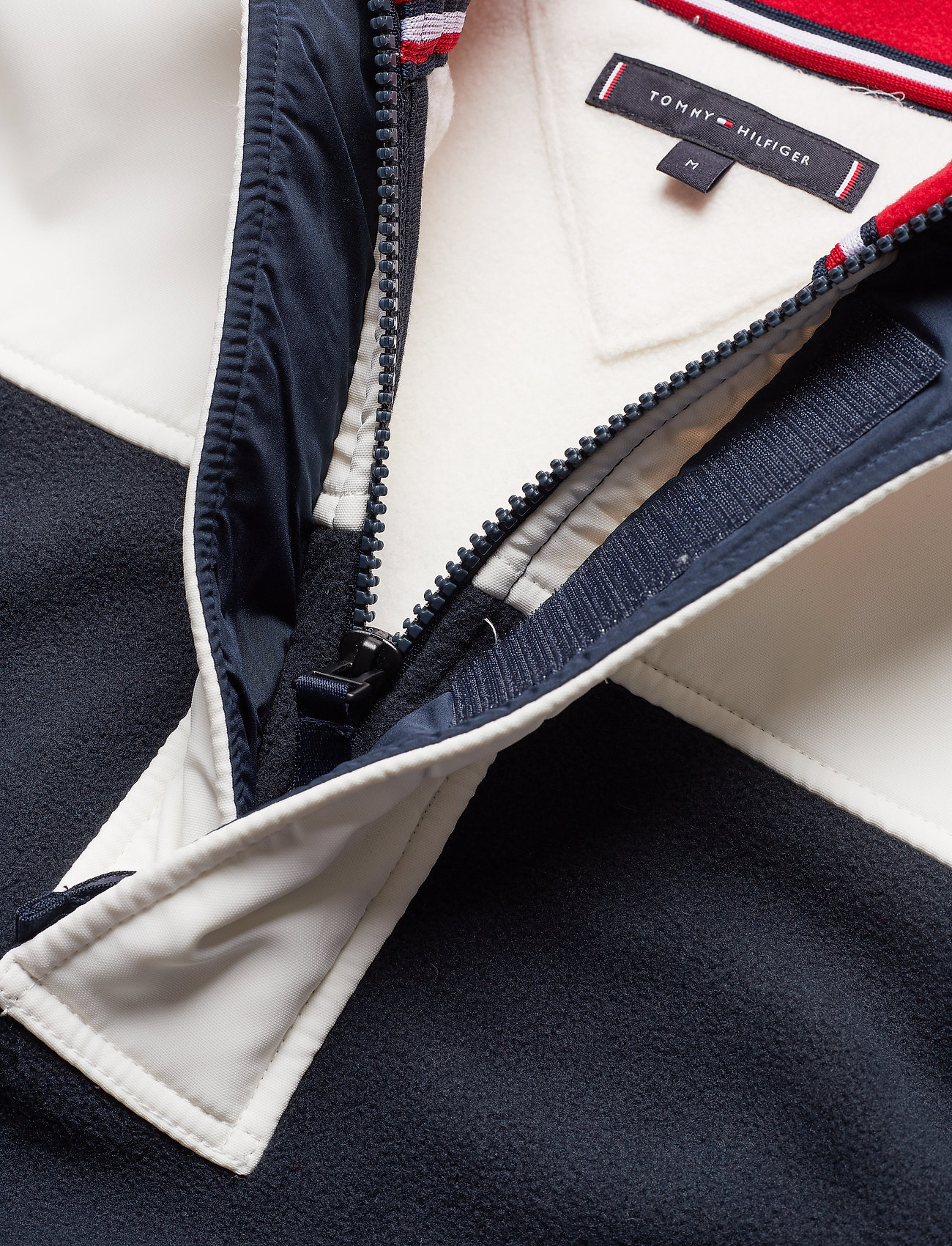 Tommy Hilfiger - RELAXED POLARFLEECE, - sky captain / multi - 4