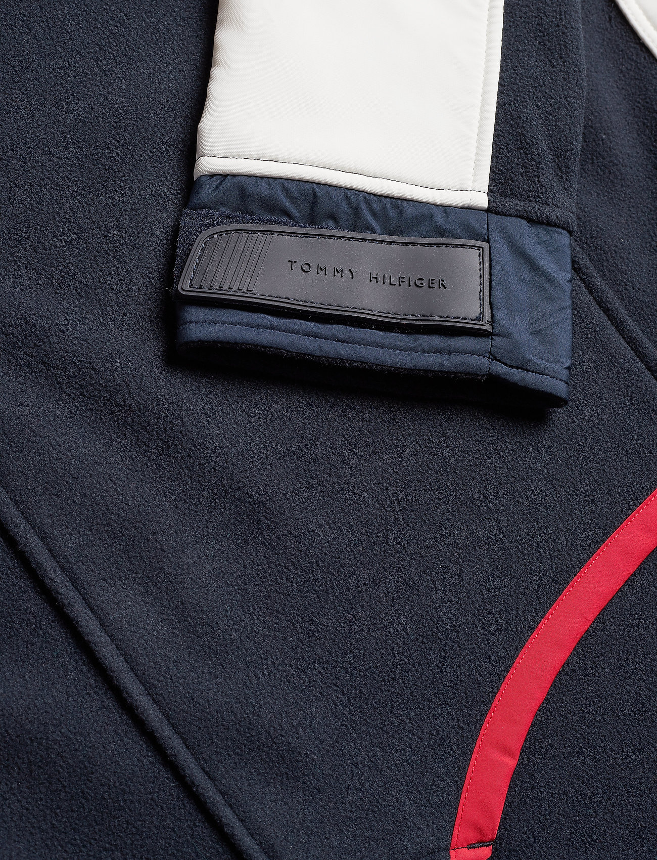 Tommy Hilfiger - RELAXED POLARFLEECE, - sky captain / multi - 5