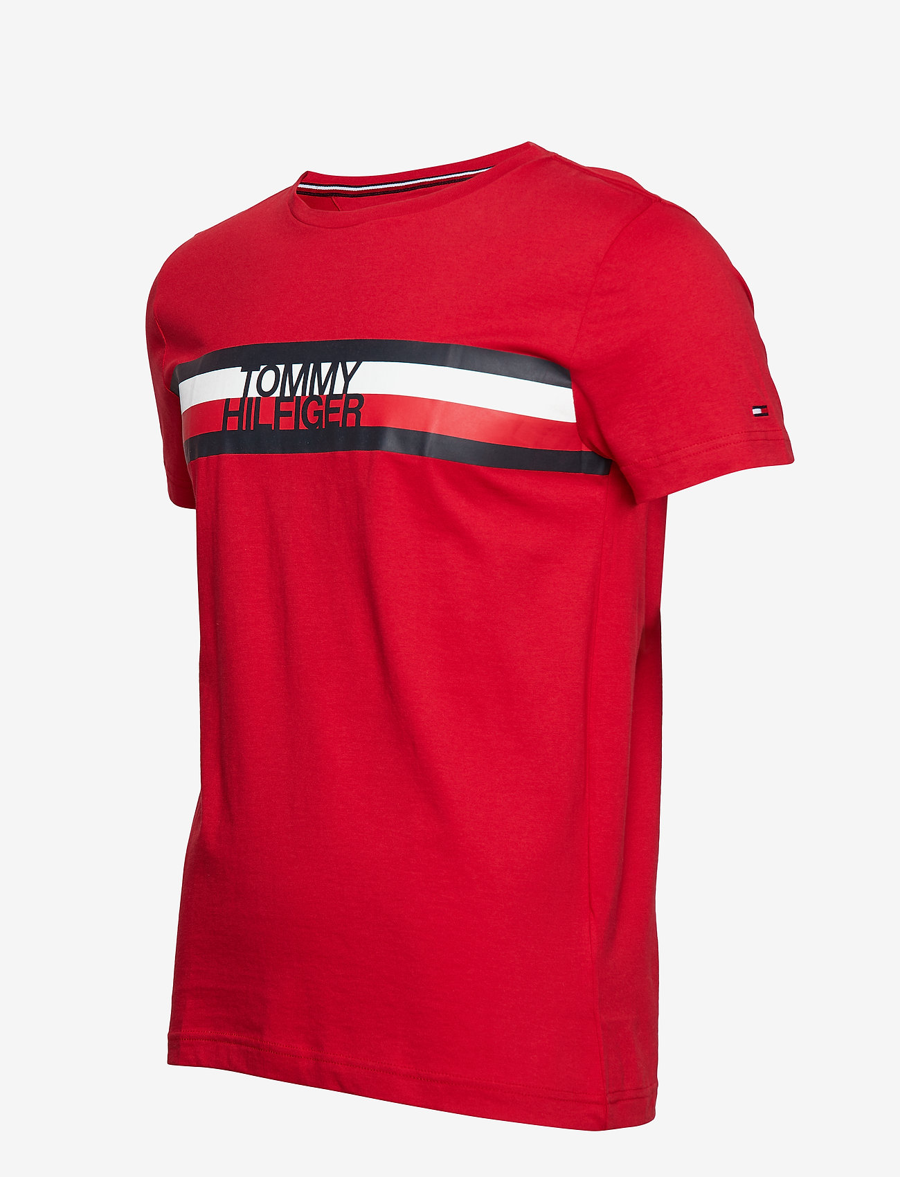 Tommy Hilfiger - TOMMY LOGO TEE - haute red - 2