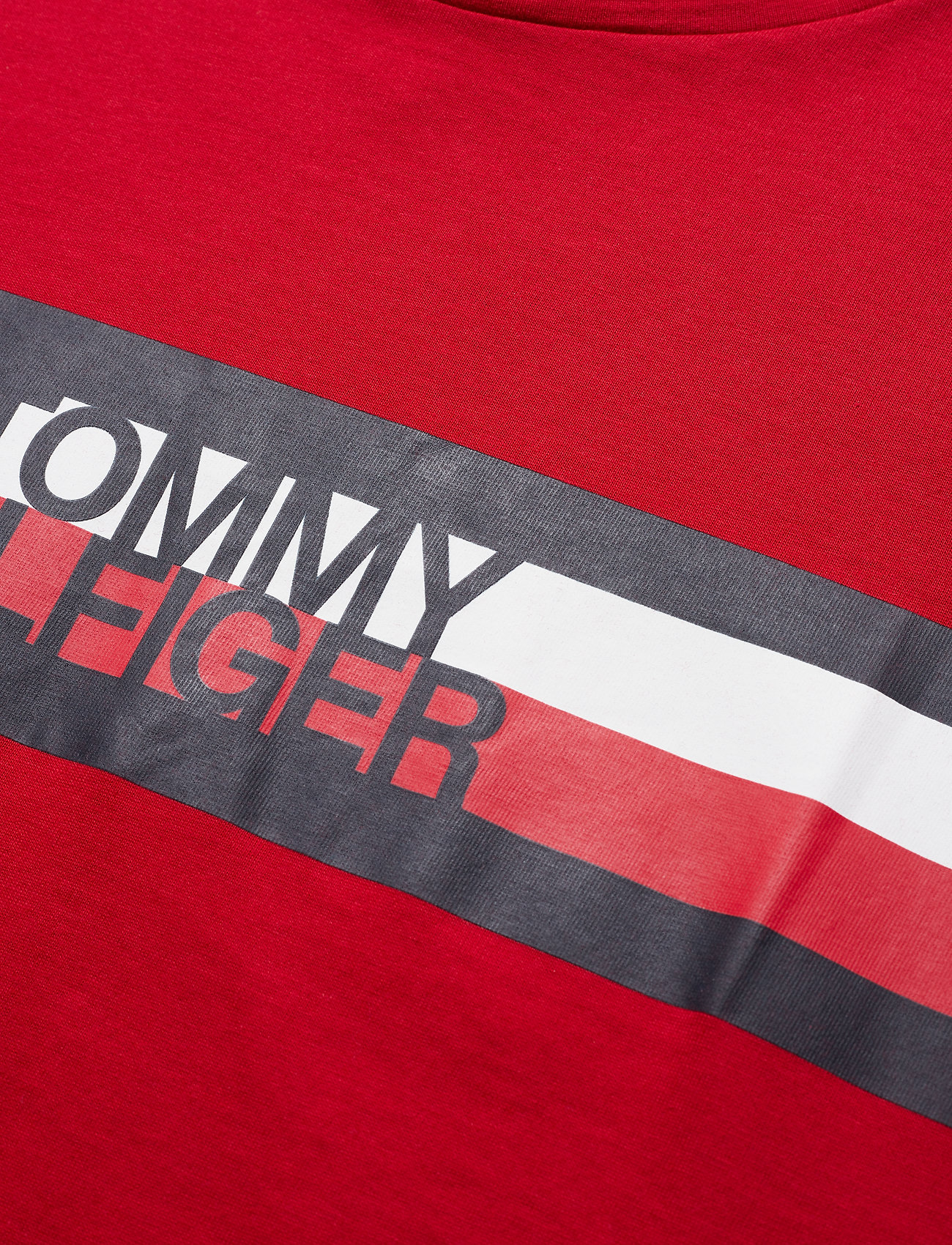 Tommy Hilfiger - TOMMY LOGO TEE - haute red - 3