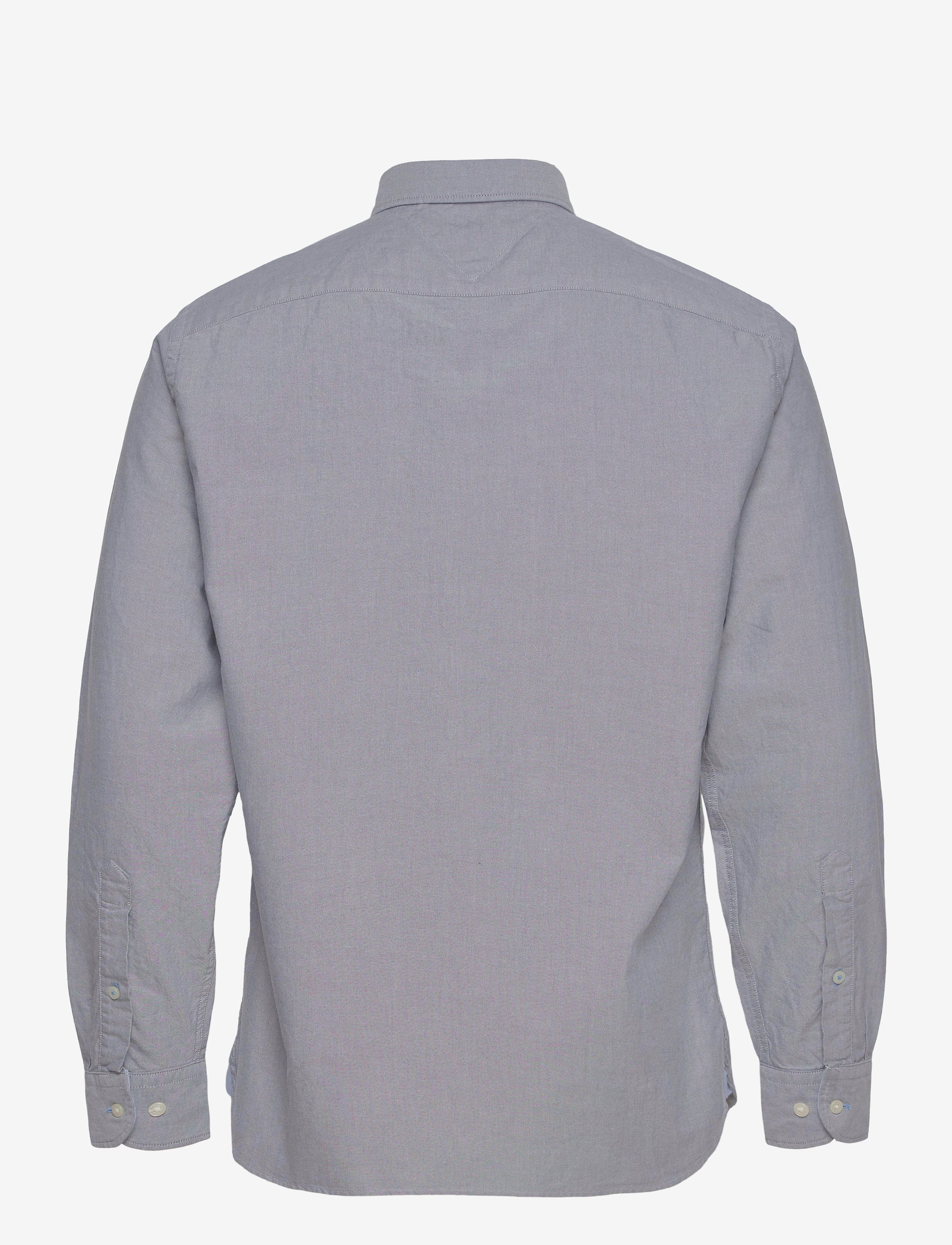 Tommy Hilfiger - SANDWASHED OXFORD SHIRT - black iris - 1