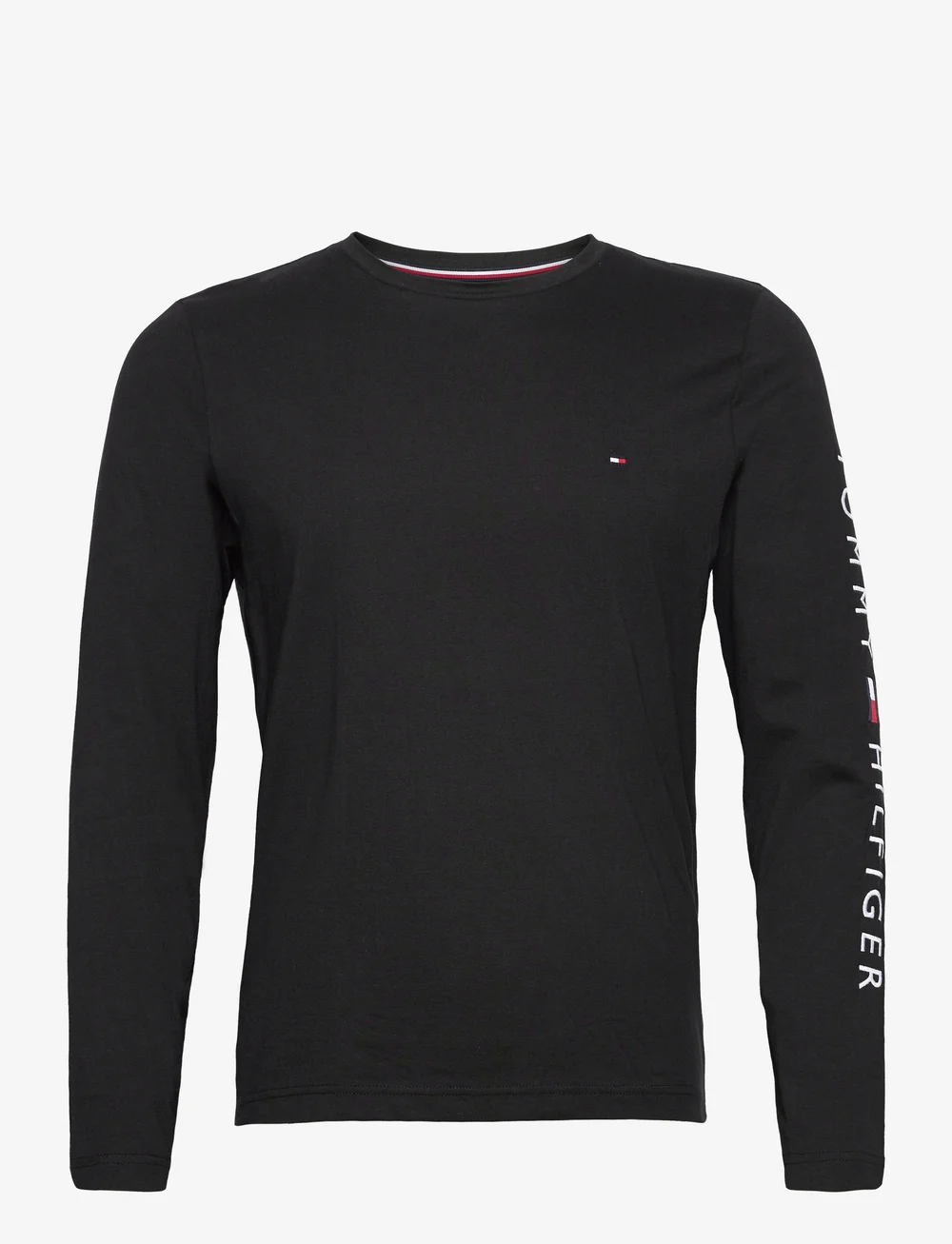 Tommy Hilfiger - TOMMY LOGO LONG SLEEVE TEE - langärmelig - black - 0