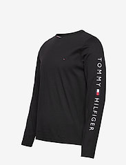 Tommy Hilfiger - TOMMY LOGO LONG SLEEVE TEE - perus t-paidat - black - 2