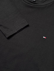 Tommy Hilfiger - TOMMY LOGO LONG SLEEVE TEE - basic t-shirts - black - 3
