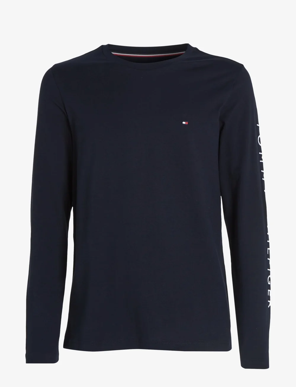 Tommy Hilfiger Tommy Logo Long Sleeve Tee t shirts shop at Booztlet