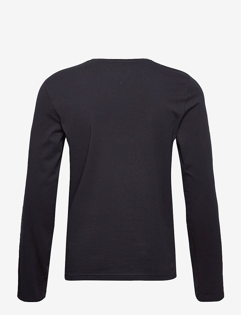 Tommy Hilfiger - TOMMY LOGO LONG SLEEVE TEE - långärmade t-shirts - desert sky - 2