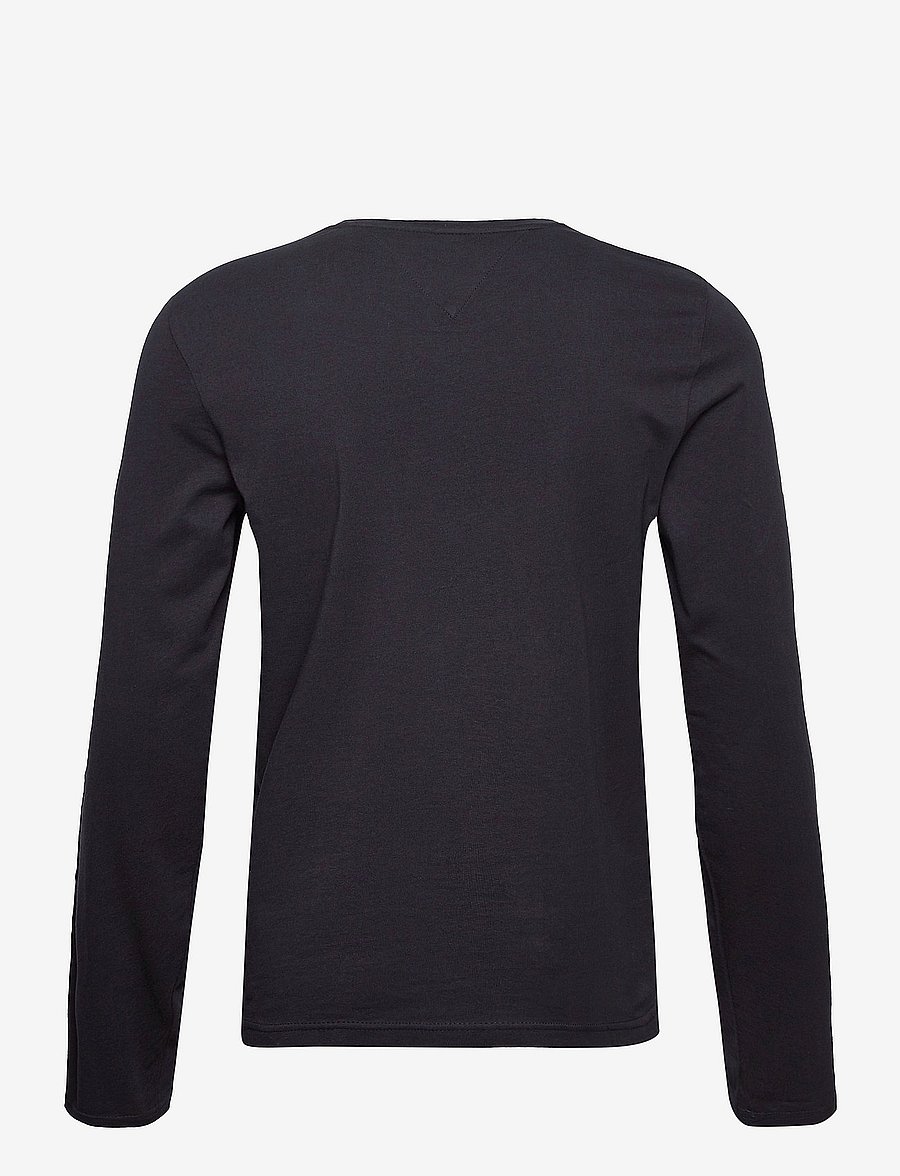 Tommy Hilfiger - TOMMY LOGO LONG SLEEVE TEE - pitkähihaiset - navy blue - 2