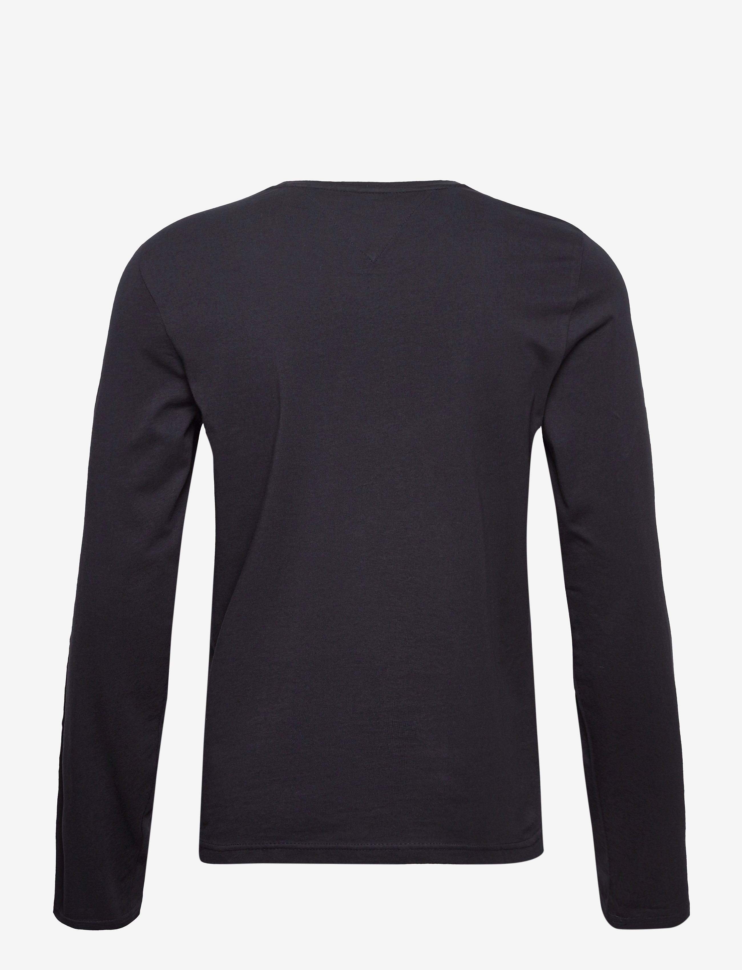 Tommy Hilfiger - TOMMY LOGO LONG SLEEVE TEE - långärmade t-shirts - navy blue - 2