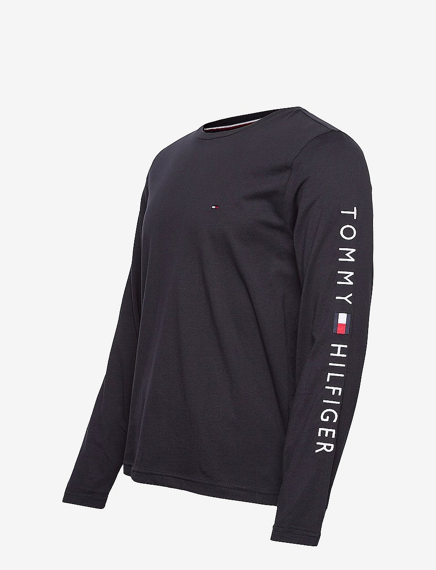 Tommy Hilfiger - TOMMY LOGO LONG SLEEVE TEE - pitkähihaiset - navy blue - 3