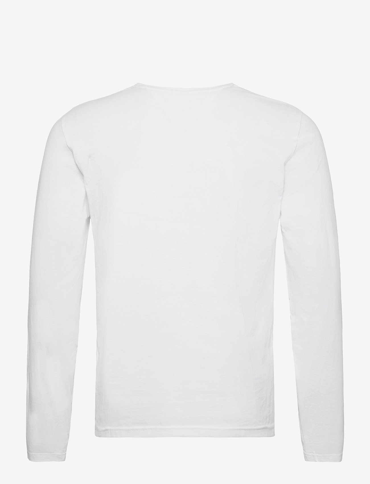 Tommy Hilfiger - TOMMY LOGO LONG SLEEVE TEE - basic t-shirts - white - 1