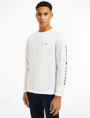Tommy Hilfiger - TOMMY LOGO LONG SLEEVE TEE - perus t-paidat - white - 3
