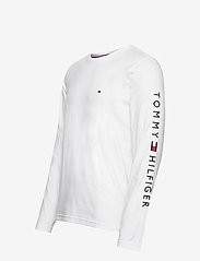 Tommy Hilfiger - TOMMY LOGO LONG SLEEVE TEE - perus t-paidat - white - 2