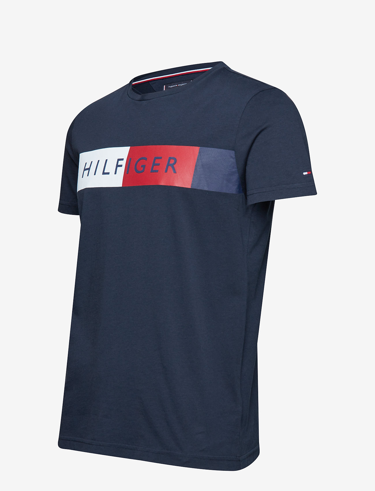Tommy Hilfiger - STRIPE HILFIGER TEE - sky captain - 1