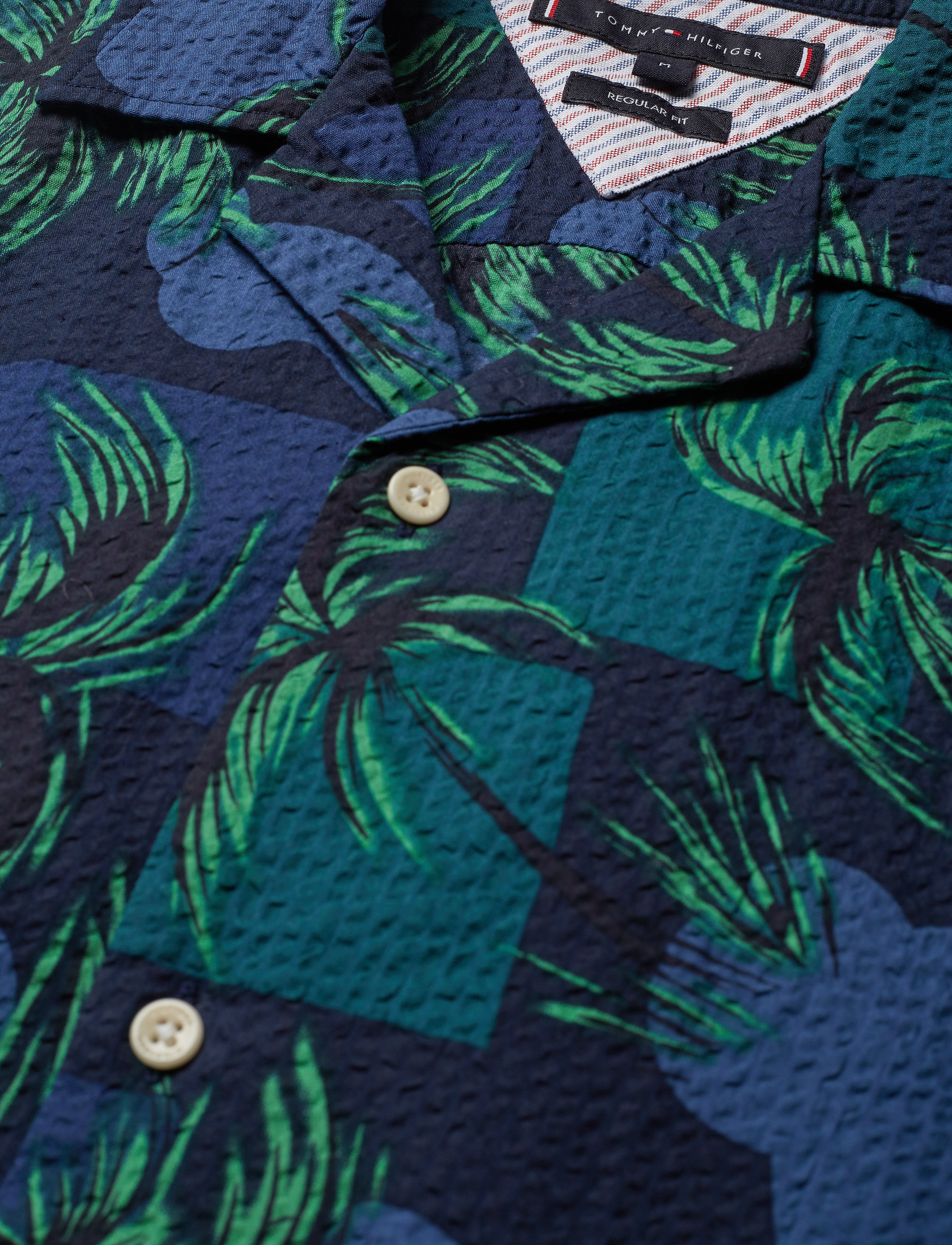 Tommy Hilfiger - PALM TREE PRINT SHIRT S/S - night sky / multi - 2