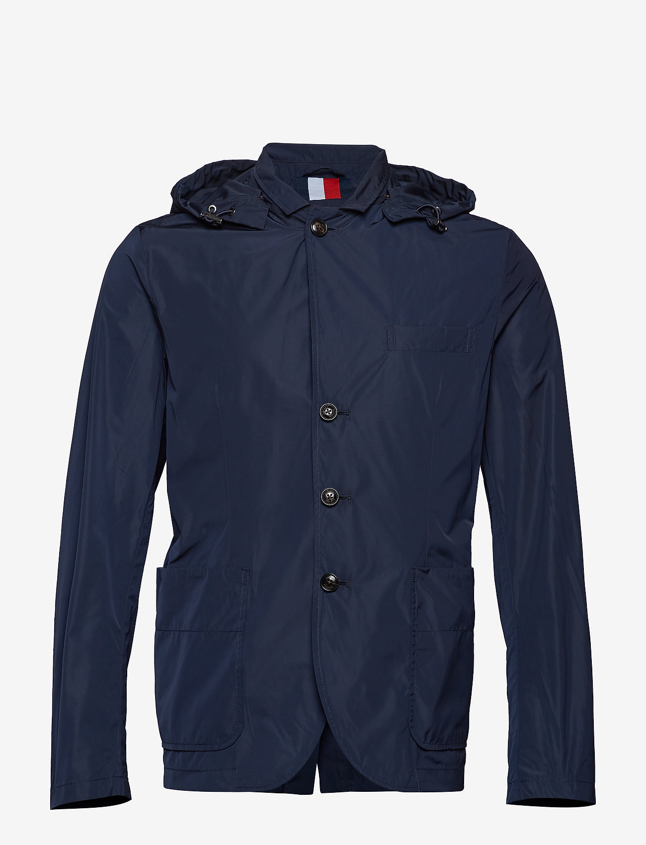 Tommy Hilfiger - PACKABLE HOODED BLAZER - sky captain - 1