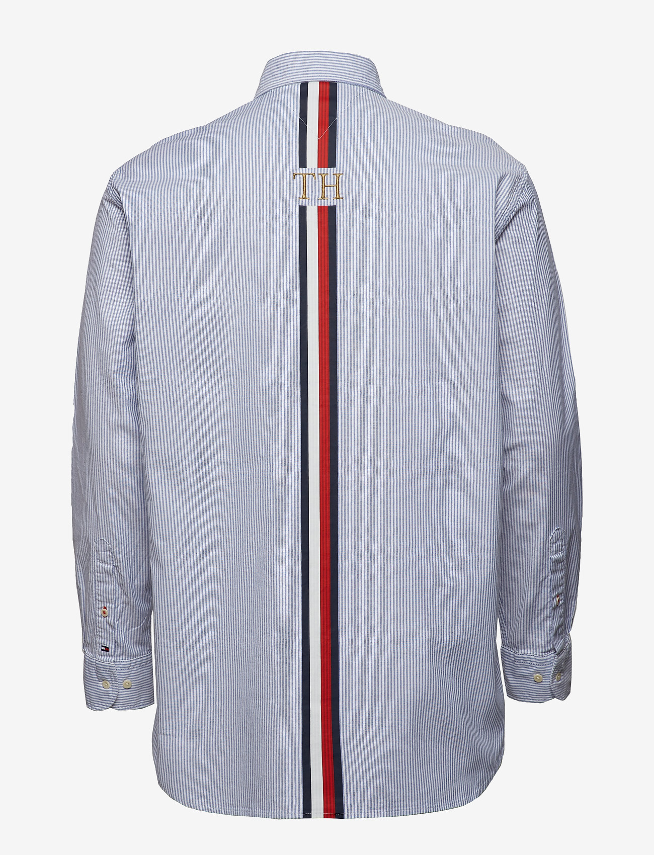 Tommy Hilfiger - ICON OVERSIZED STRIPE SHIRT - shirt blue / bright white - 1