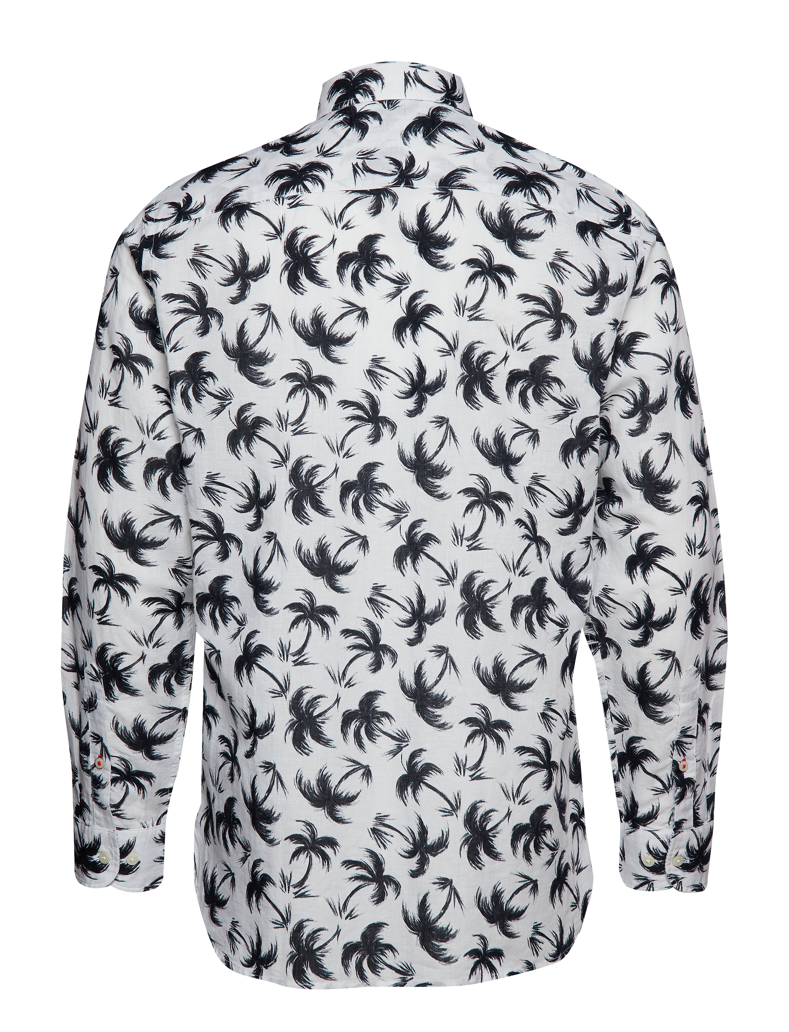 Tommy Hilfiger - WCC PALMTREE PRINT SHIRT - bright white / navy blazer - 1